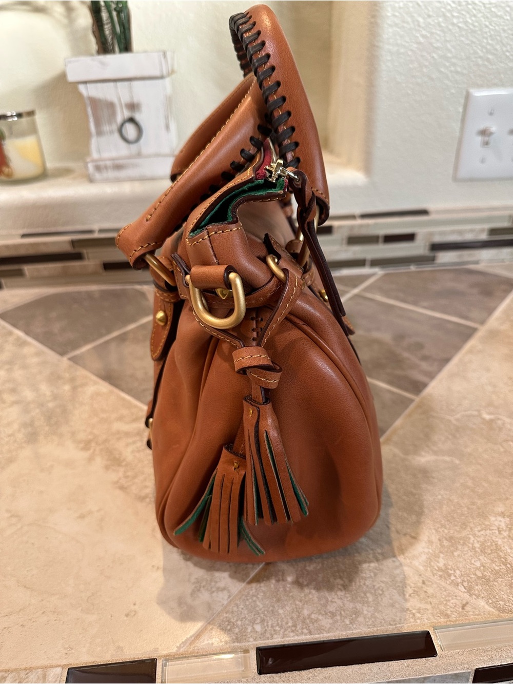 Dooney & Bourke Florentine Satchel - Picture 3 of 11